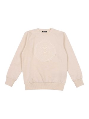 Balmain: Sweatshirts & Sweaters - Sweatshirt with embroidered logo