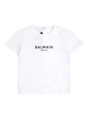 Balmain: Camisetas - Camiseta - Blanco
