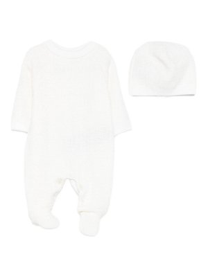 Balmain: jumpsuits - Onesie And Hat Set