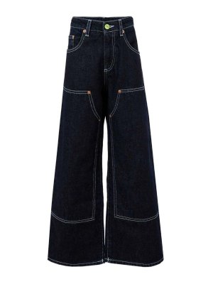 BARROW: straight leg jeans - Wide Leg Jeans