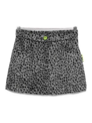 BARROW: Knee length skirts & Midi - Skirt With Leopard Print