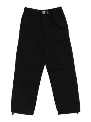 BARROW: casual trousers - Pants With Buckle