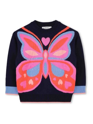 BILLIEBLUSH: Pull col rond - Pull Col Rond - Bleu