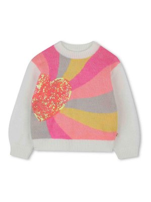 BILLIEBLUSH: Pull col rond - Pull Col Rond - Crème