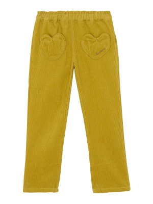 BONTON: casual trousers - Trousers With Logo