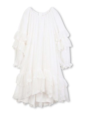 CHLOE': knee length dresses - Dress With Ruches