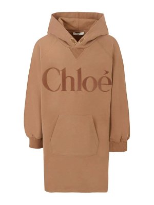 CHLOE': knee length dresses - Dress With Logo