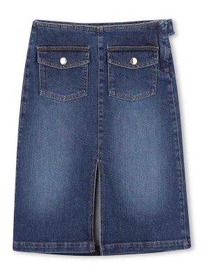 CHLOE': Knee length skirts & Midi - Denim Midi Skirt