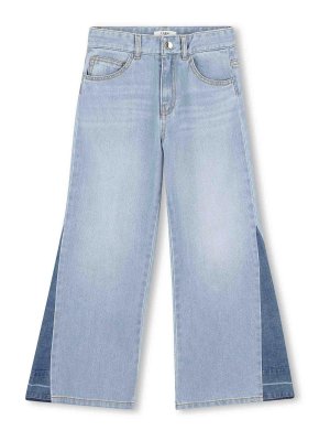 CHLOE': straight leg jeans - Wide Leg Jeans