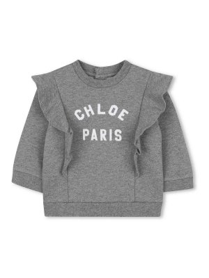 CHLOE': Sweatshirts & Sweaters - Sweatshirt With Logo