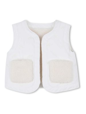 CHLOE': Gilets - Gilet - Blanc