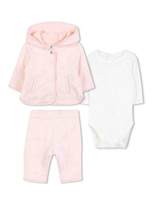 CHLOE': tute - Completo 3 Pezzi Rosa
