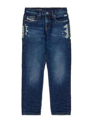 DIESEL: ストレートジーンズ - ストレートジーンズ - ブルー