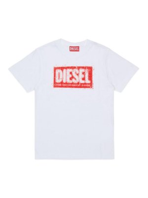 DIESEL: t-shirt - T-Shirt Con Logo