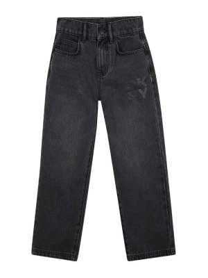DKNY: Straight Leg Jeans - Straight Leg Jeans - Schwarz
