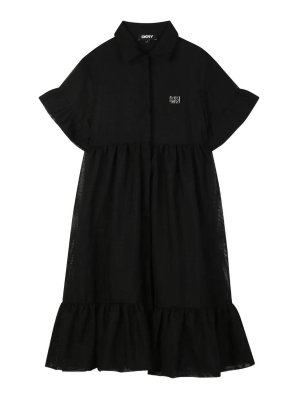 DKNY: knee length dresses - Dress With Logo