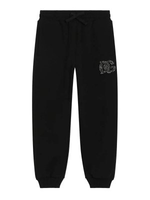 Dolce & Gabbana Jr: Pantalones casual - Pantalón Casual - Negro
