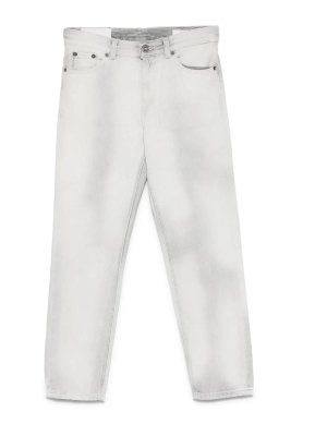 DONDUP: straight leg jeans - Jeans With Logo