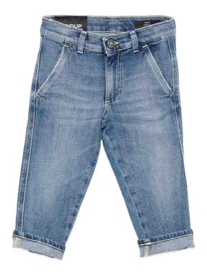 DONDUP: ストレートジーンズ - ストレートジーンズ - ブルー