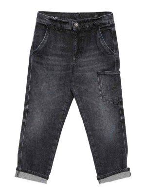 DONDUP: Straight Leg Jeans - Straight Leg Jeans - Schwarz