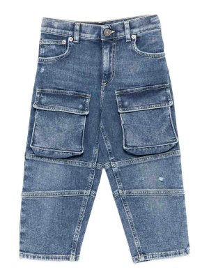 DONDUP: ストレートジーンズ - ストレートジーンズ - ブルー