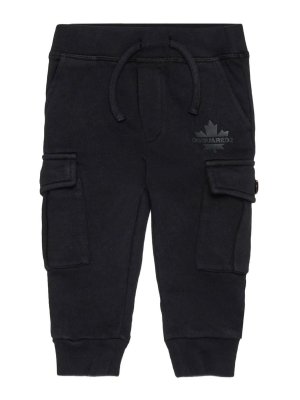 DSQUARED2: casual trousers - Trousers With Logo
