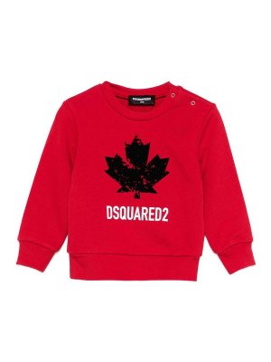 DSQUARED2: Sudaderas y suéteres - Sudadera - Rojo
