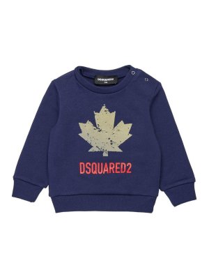 DSQUARED2: Sudaderas y suéteres - Sudadera - Azul