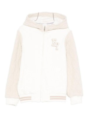 ELEVENTY: Sweatshirts & Pulls - Sweat-Shirts - Crème