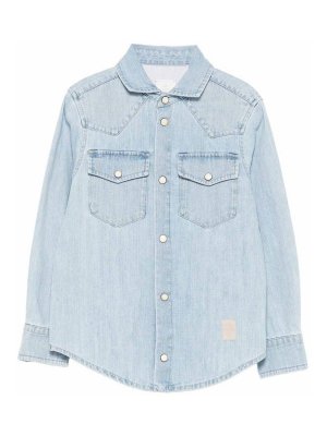 ELEVENTY: shirts - Denim shirt