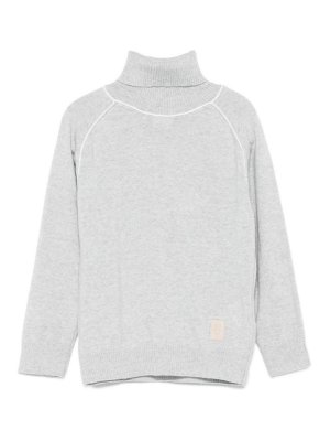 ELEVENTY: Rollkragenpullover  und Polo-Ausschnitt - Rollkragenpullover - Grau