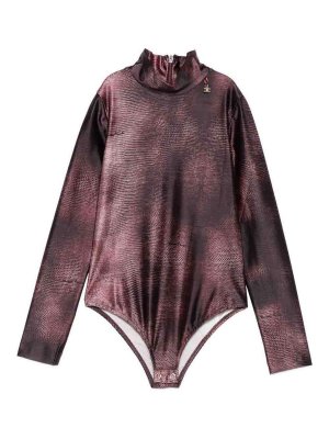 ELISABETTA FRANCHI: Tops & Tank tops - High Neck Bodysuit
