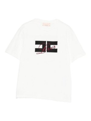 ELISABETTA FRANCHI: t-shirt - T-Shirt Con Logo