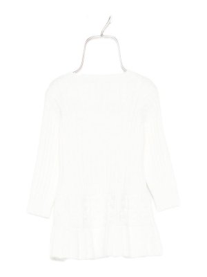 ELISABETTA FRANCHI: Robe longueur genou online - Robe Au Genou - Crème