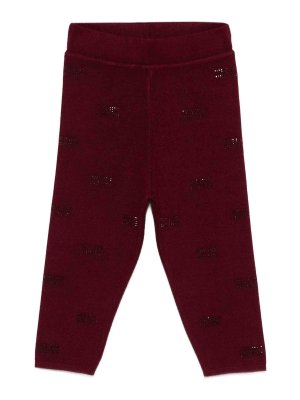 ELISABETTA FRANCHI: casual trousers - Trousers With Logo