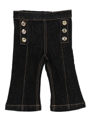 ELISABETTA FRANCHI: ストレートジーンズ - ストレートジーンズ - ブルー