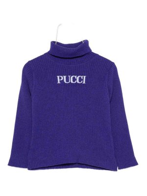 EMILIO PUCCI: crew necks - Pullover with logo