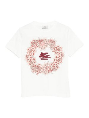 ETRO: T-shirts - T-Shirt - Crème