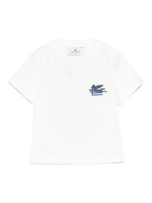 ETRO: t-shirt - T-Shirt Con Logo