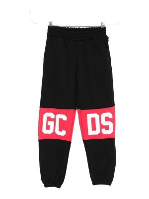 GCDS: casual trousers - Trousers With Logo