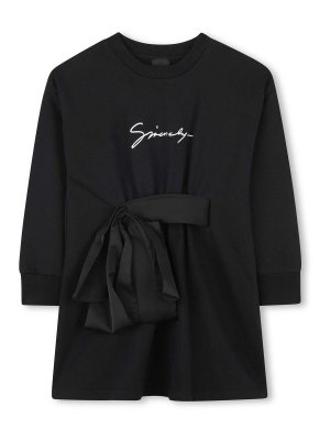 GIVENCHY: knee length dresses - Dress With Logo