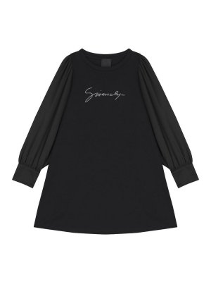 GIVENCHY: knee length dresses - Dress With Logo