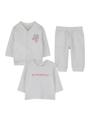 GIVENCHY: jumpsuits - 3 Piece Set With Logo