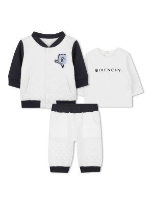 GIVENCHY: jumpsuits - 3 Piece Set With Logo