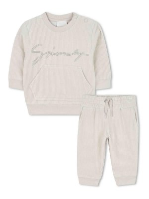 GIVENCHY: jumpsuits - 2 Piece Set With Logo