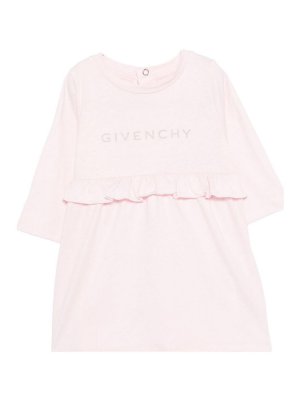 GIVENCHY: knee length dresses - Dress With Logo