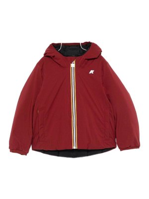 K-WAY: padded jackets - Reversible down jacket with logo