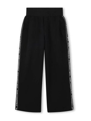 KARL LAGERFELD: Pantalones casual - Pantalón Casual - Negro