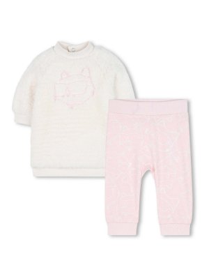 KARL LAGERFELD: Combinaison-pantalons - Combinaison - Crème