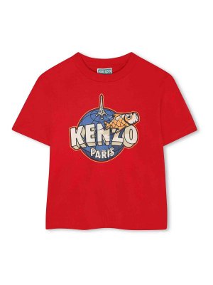 KENZO: t-shirts - T-Shirt With Print